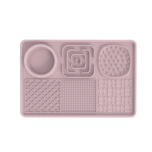 Silicone Pet Feeding Mat and Slow Feed Pad