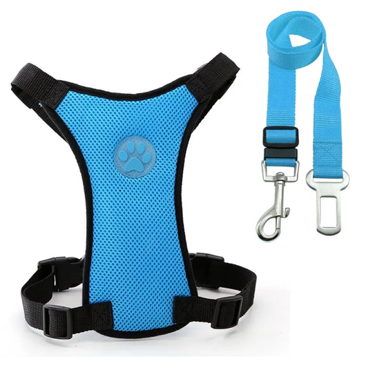 Breathable Mesh Dog Harness for Walking, Training & Travel